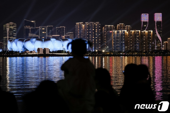 [사진] 항저우 아시안게임 개막, 4일 앞으로