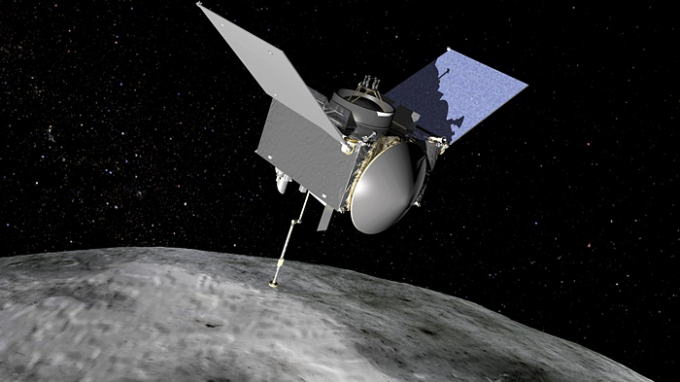 미국 항공우주국(NASA)의 첫 소행성 탐사선 '오시리스-렉스(OSIRIS-Rex)'가 우주에서 채취한 샘플이 지구에 도착한다. 사진은 나사의 소행성 탐사선 '오시리스-렉스(OSIRIS-Rex)가 컴퓨터 그래픽으로 구현된 모습. /사진=로이터