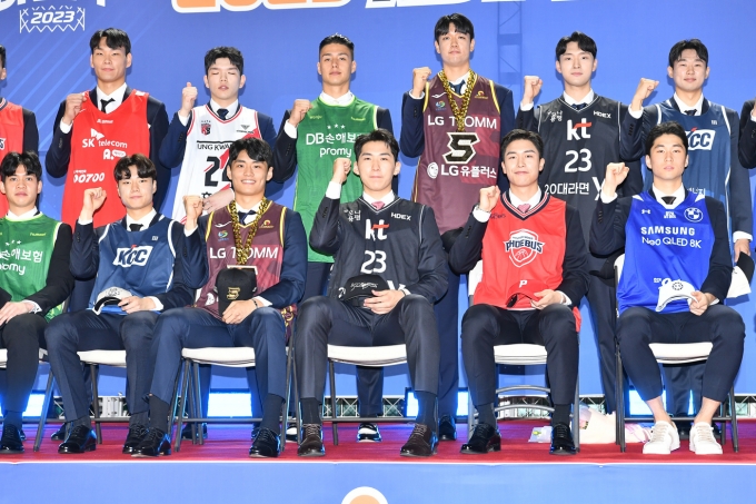 2023 KBL 신인선수 드래프트가 21일 서울 잠실학생체육관에서 열렸다. (KBL 제공)