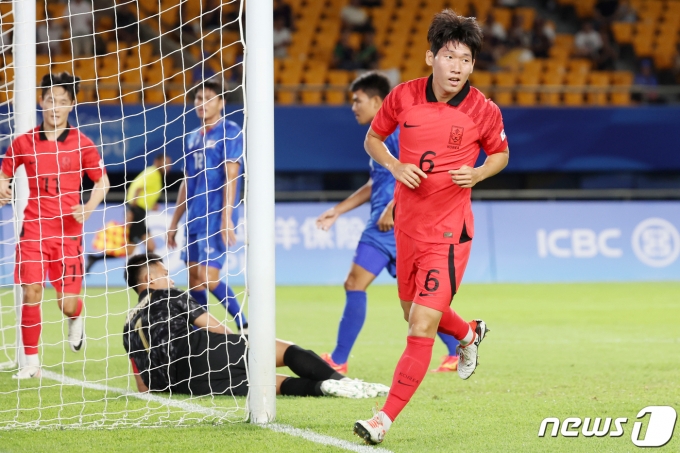 [사진] 첫 득점 올리는 홍현석