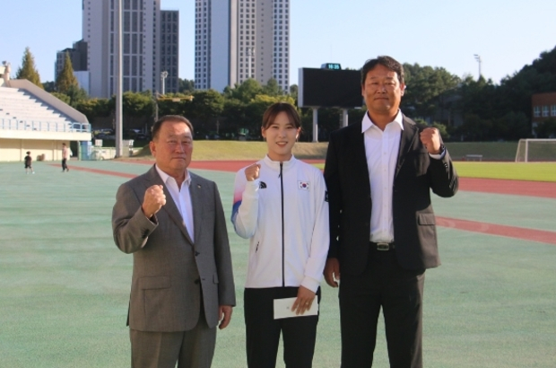 가평군청 직장운동경기부 육상팀 소속의 김다은 선수는 항저우 아시안게임 대한민국 국가대표로 선발됐다. / 사진제공=가평군