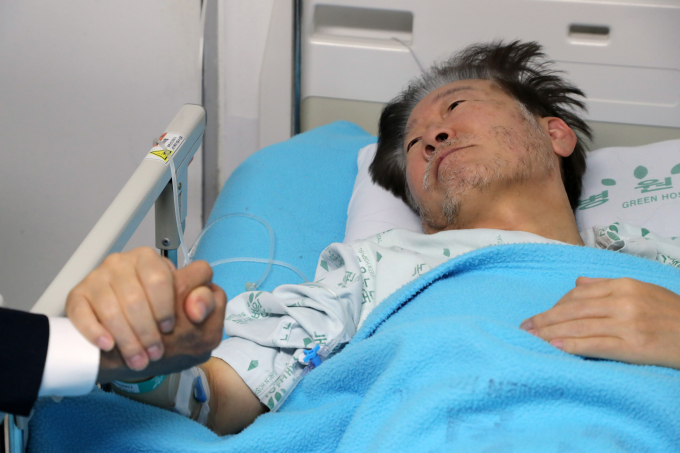 이재명 더불어민주당 대표가 단식을 중단했다. / 사진=국회사진기자단