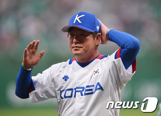 2014 인천아시안게임 당시 야구 대표팀 지휘봉을 잡았던 류중일 감독. ⓒ News1 권현진 기자