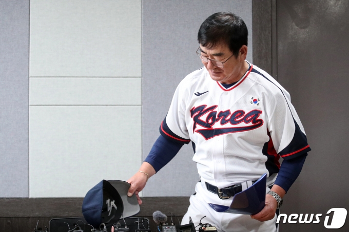 [사진] 류중일 감독 '아시안게임 앞두고'