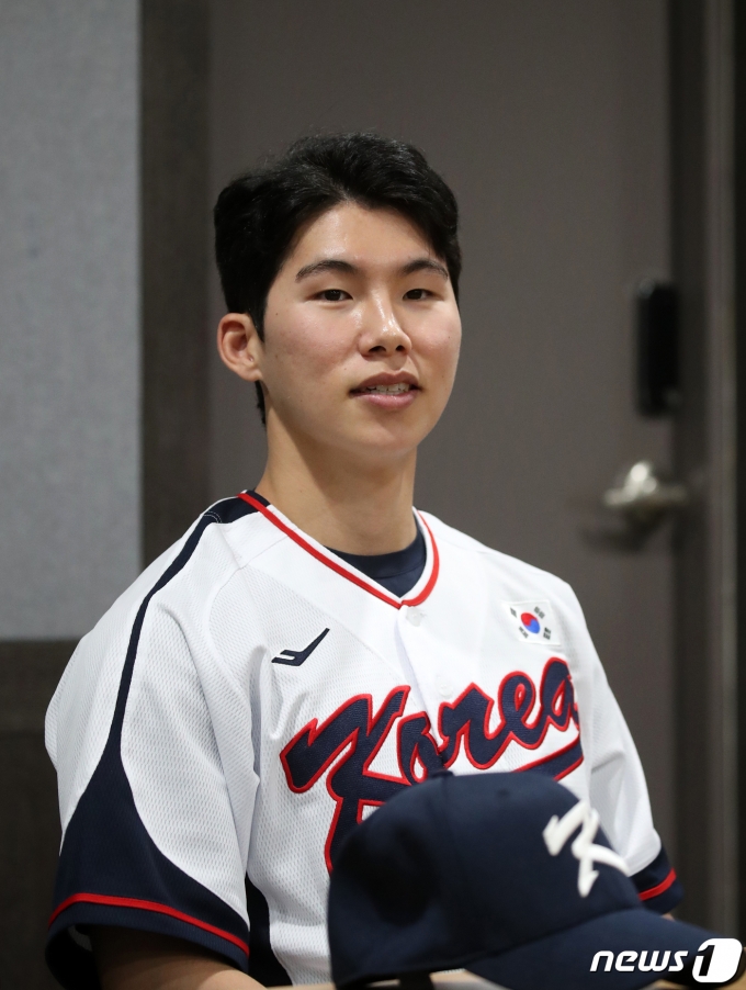 [사진] 김혜성 야구대표팀 주장 '아시안게임 각오는?'