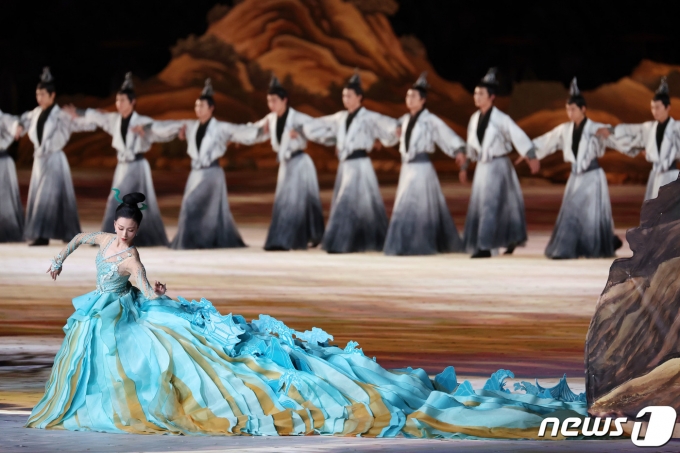[사진] 아시안게임 개회 축하 공연