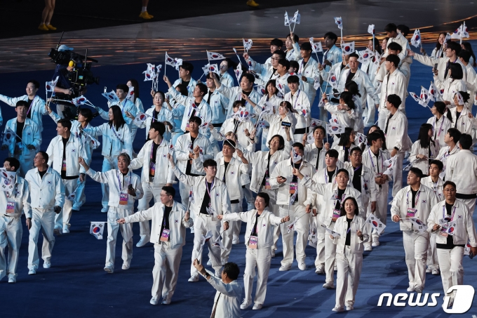 [사진] 믿음직한 대한민국 선수단