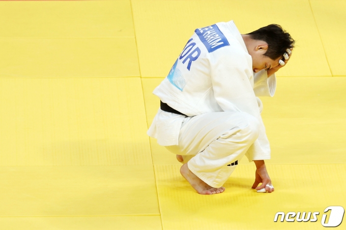 [사진] 이하림 '아쉬운 은메달'