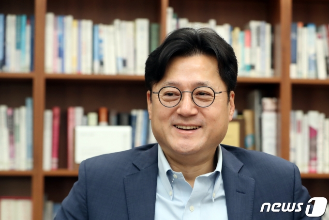 홍익표 의원. 2023.4.24/뉴스1 ⓒ News1 황기선 기자