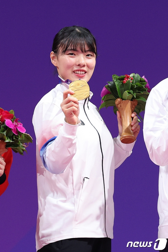 [사진] 차예은 '값진 금메달'