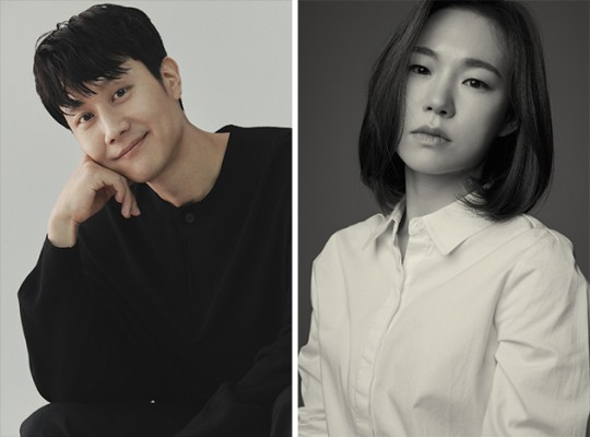 (왼쪽부터)배우 정우, 한예리/사진=BH엔터테인먼트, 사람엔터테인먼트