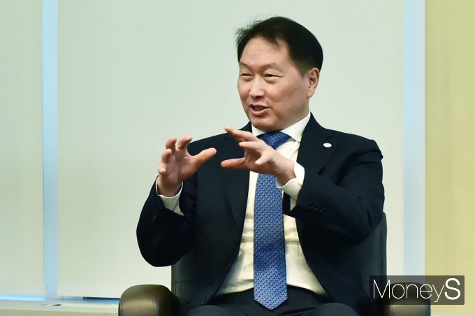 [머니S포토] 최태원 