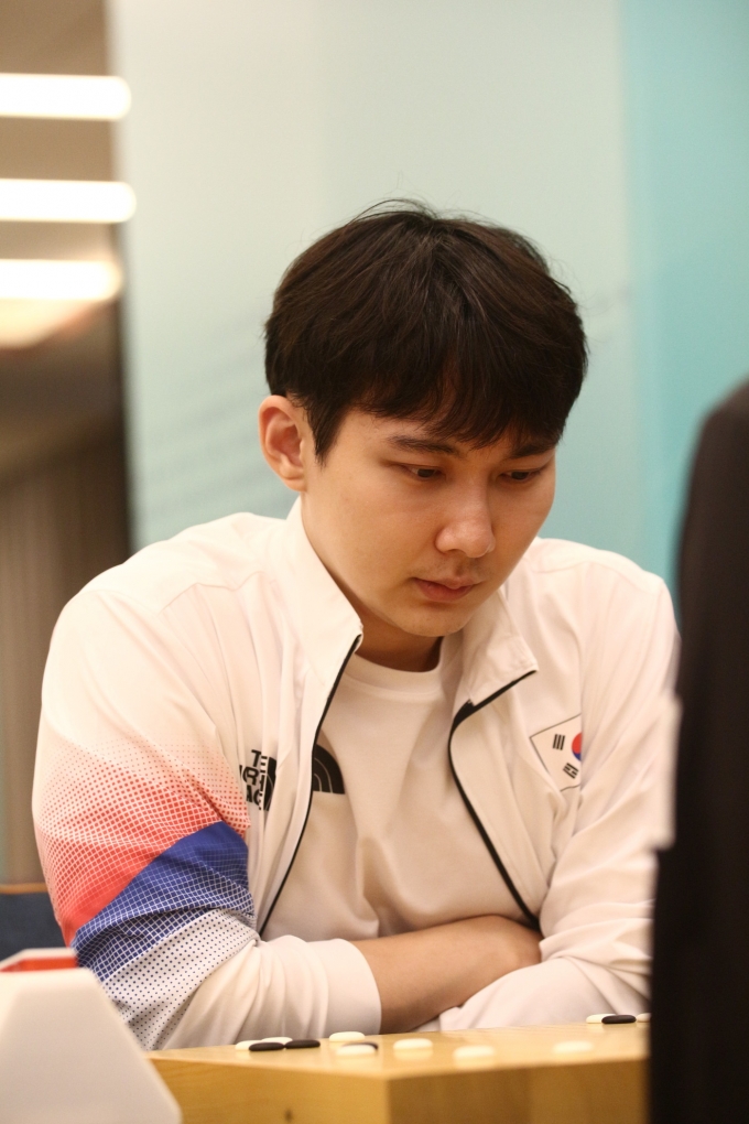 아시안게임에 출전한 박정환 9단.(일본기원 제공)