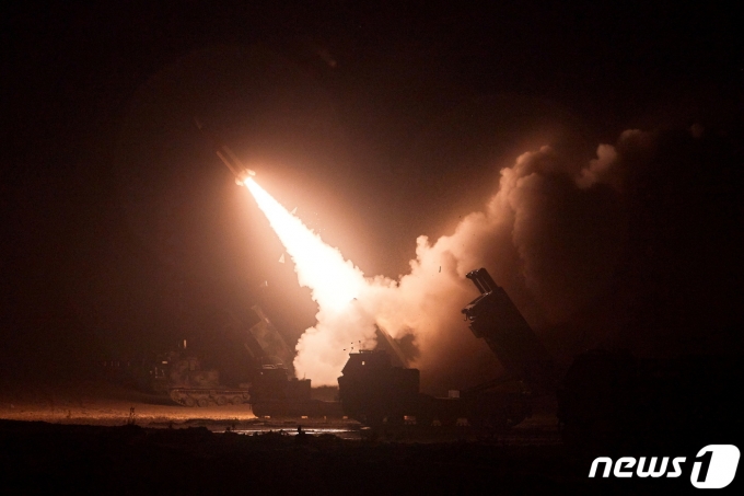 미국 지대지 미사일 에이태큼스(ATACMS) <자료사진>. 2022.06.06. ⓒ 로이터=뉴스1 ⓒ News1 정윤영 기자