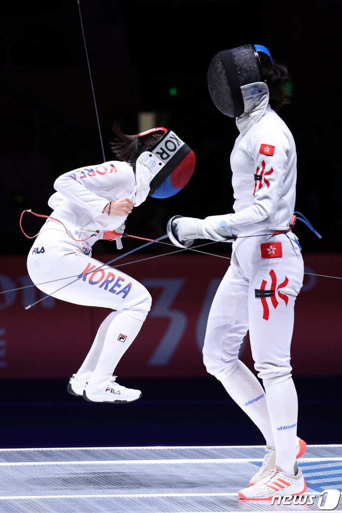 [사진] 송세라 '감격의 점프'