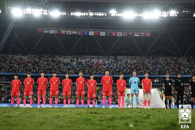 한국 여자축구대표팀(대한축구협회 제공)