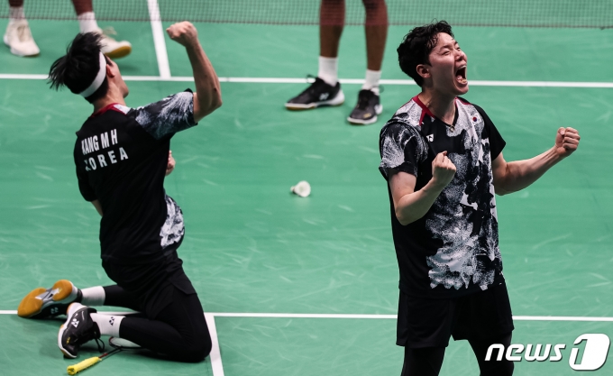 [사진] 포효하는 서승재·강민혁