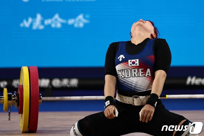역도 유원주. ⓒ 로이터=뉴스1