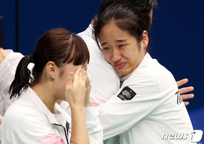 [사진] 만리장성 넘어선 눈물의 금메달