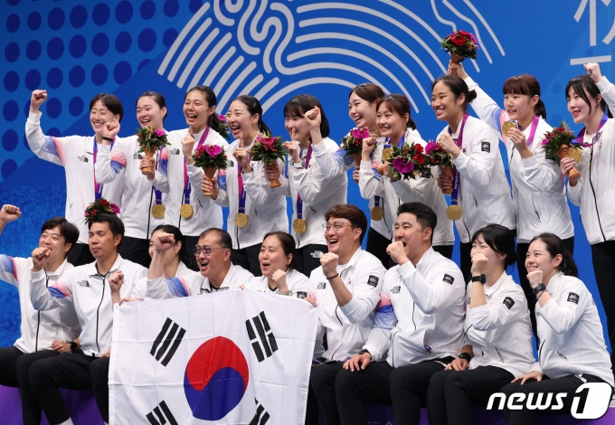 [사진] 29년 만의 아시안게임 금메달
