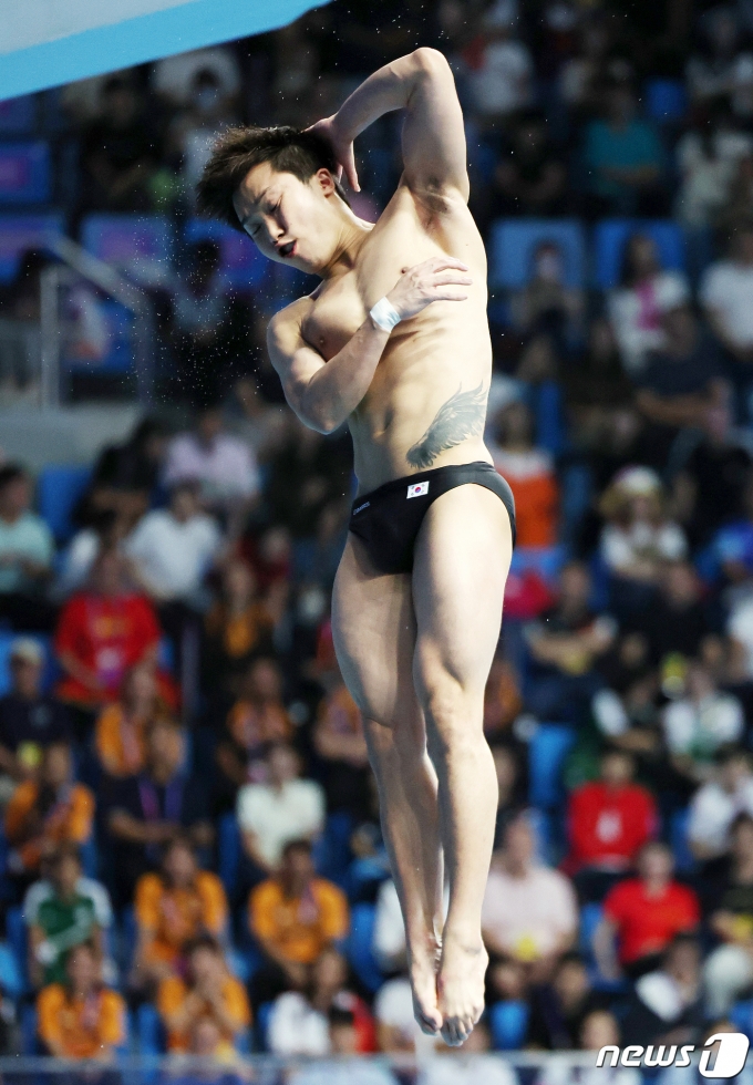 [사진] 비상하는 우하람