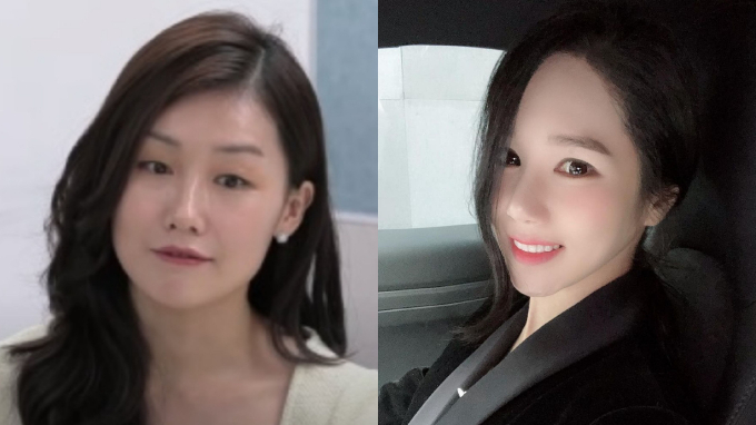 '나는 솔로' 16기 옥순(오른쪽)이 16기 영숙(왼쪽)을 향해 메시지를 전했다. /사진=인스타그램 캡처