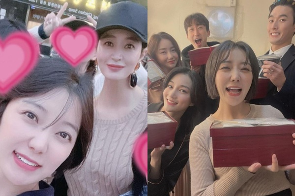배우 김혜수의 미담이 공개돼 눈길을 끌고 있다. /사진=하지영 인스타그램
