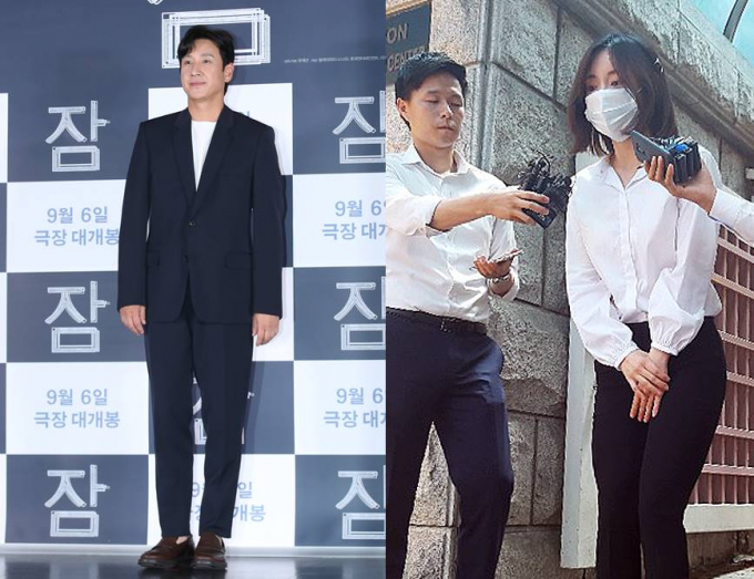 (왼쪽) 배우 이선균과 황하나.사진=뉴스1