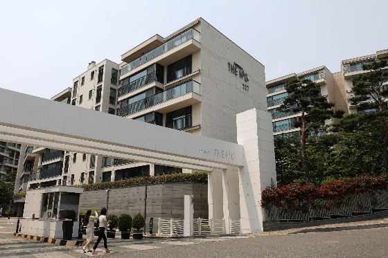 국내 대표 부촌으로 알려진 한남더힐의  사진은 서울 용산구 한남더힐 아파트 모습. /사진=뉴시스  
