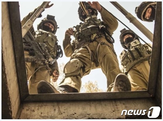 이스라엘의 정예 공병 특수부대가 가자지구 지상작전에 투입된 것으로 전해졌다. 사진제공: IDF