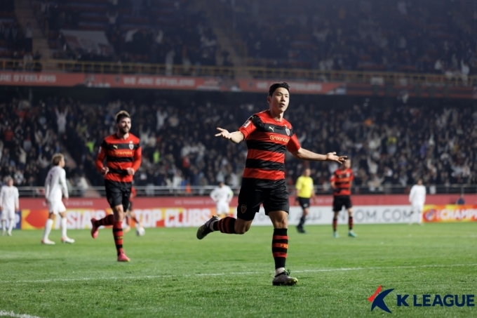 포항 스틸러스의 김인성(한국프로축구연맹 제공)
