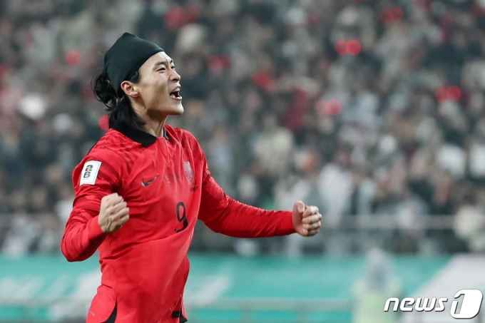 [사진] 포효하는 조규성