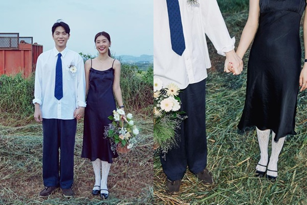 가수 겸 배우 걸스데이 소진과 배우 이동하가 오는 18일 결혼식을 올린다. /사진=눈컴퍼니, 소진 인스타그램