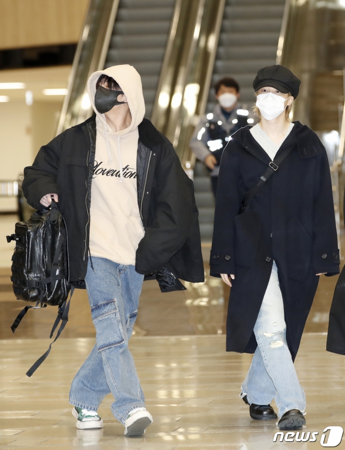 [사진] 정국·지민, 멋짐 안고 일본으로