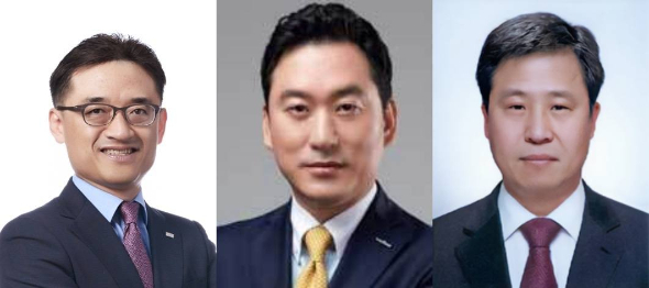 김미섭 미래에셋증권 사장, 김성환 한국투자증권 사장, 장원재 메리츠증권 사장/사진=각사