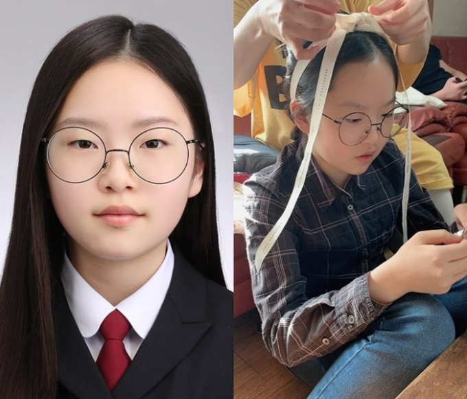 이예원양(15)이 뇌사 장기기증으로 5명에게 새 생명을 주고 떠났다. /사진제공=한국장기조직기증원
