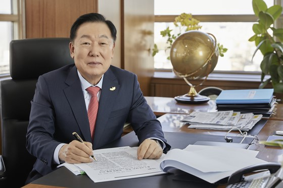 김상수 대한건설협회 회장이 차기 협회장 선거에서 특정 후보를 밀어주기 위해 개입했다는 의혹에 대해 부인했다. /사진 제공=대한건설협회 
