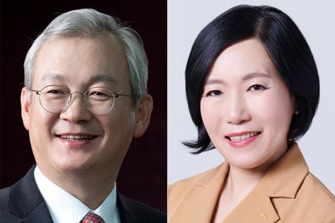 정영채 NH투자증권 사장, 박정림 KB증권 사장/사진=각사