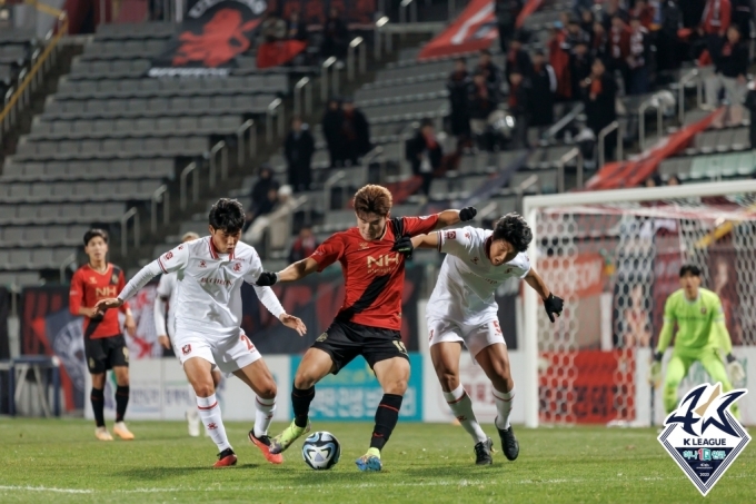 경남FC가 K리그2 플레이오프에 진출했다 (한국프로축구연맹 제공)