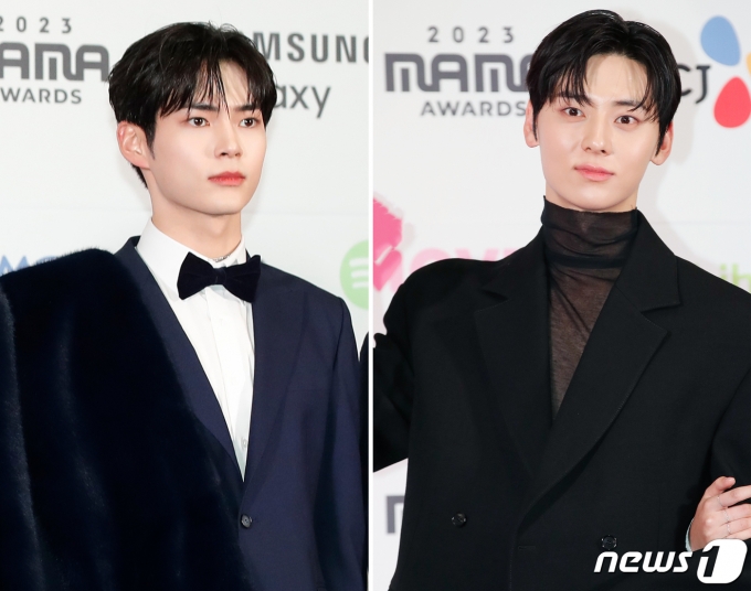 [사진] 황민현·성한빈, Mnet 오디션 출신 ‘대세의 만남’