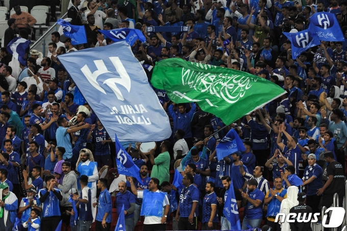 사우디아라비아 축구팬들. ⓒ AFP=뉴스1