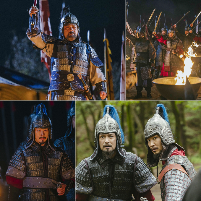 KBS 2TV 대하드라마 '고려 거란 전쟁'에서 강감찬(최수종 분)과 유진(조희봉 분)이 대립한다. /사진= KBS 2TV 대하드라마 '고려 거란 전쟁'