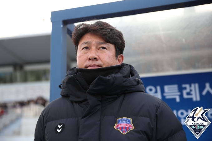 김도균 수원FC 감독(한국프로축구연맹 제공)