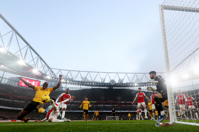 프리미어리그 - 아스널 대 울버햄튼 원더러스./사진=로이터 