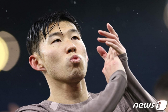 토트넘 홋스퍼의 손흥민. ⓒ AFP=뉴스1