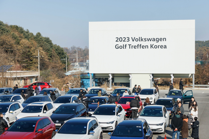  2023 폭스바겐 골프 트레펜 코리아가 개최됐다 /사진=폭스바겐코리아