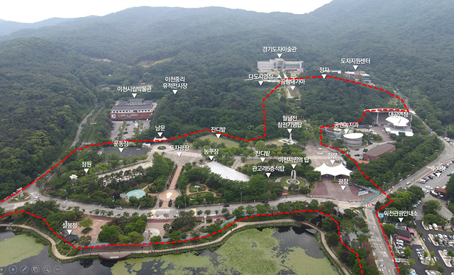 설봉공원대상지. / 사진제공=이천시