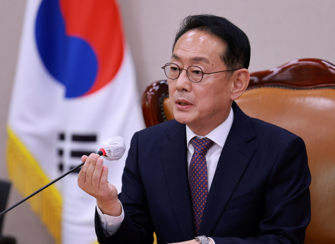 김도읍 국회 법제사법위원회 위원장이 법사위 전체회의 파행 책임에 대해 "법사위원장으로서 민주당이 아닌 국민 여러분께 진심으로 사과드린다"고 밝혔다. 사진은 김 위원장이 5일 서울 여의도 국회에서 열린 법제사법위원회 전체회의에서 발언하고 있는 모습. /사진=뉴시스