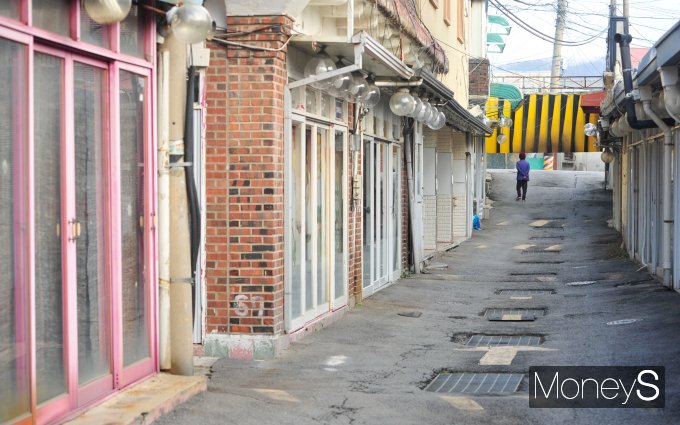 썰렁한 용주골 골목/사진=장동규 기자