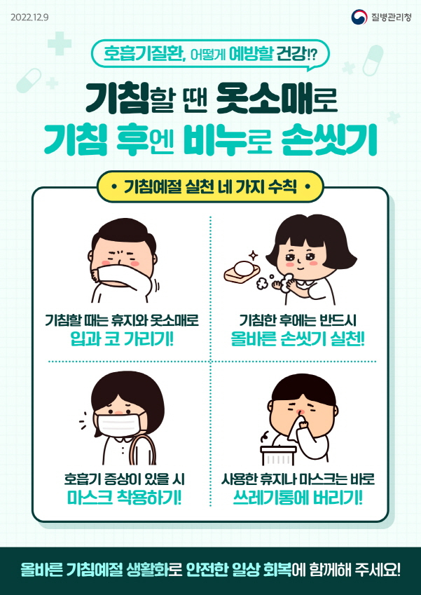 기침예절포스터./사진=광주시